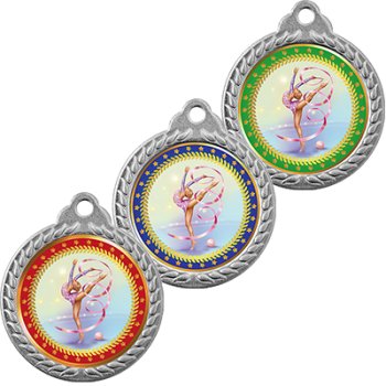 Медаль Худ.гимнастика, арт. 3372-409